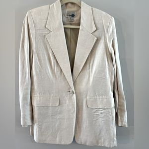 Paul Harris beige linen Blazer